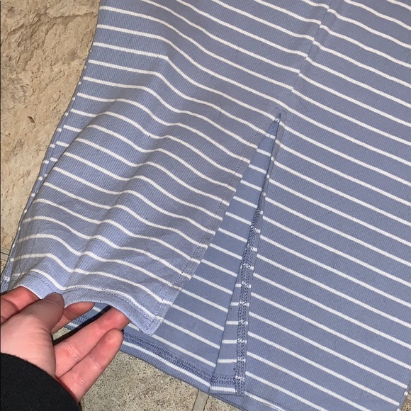 Blue and white stripped dress from forever 21! - Picture 3 of 4